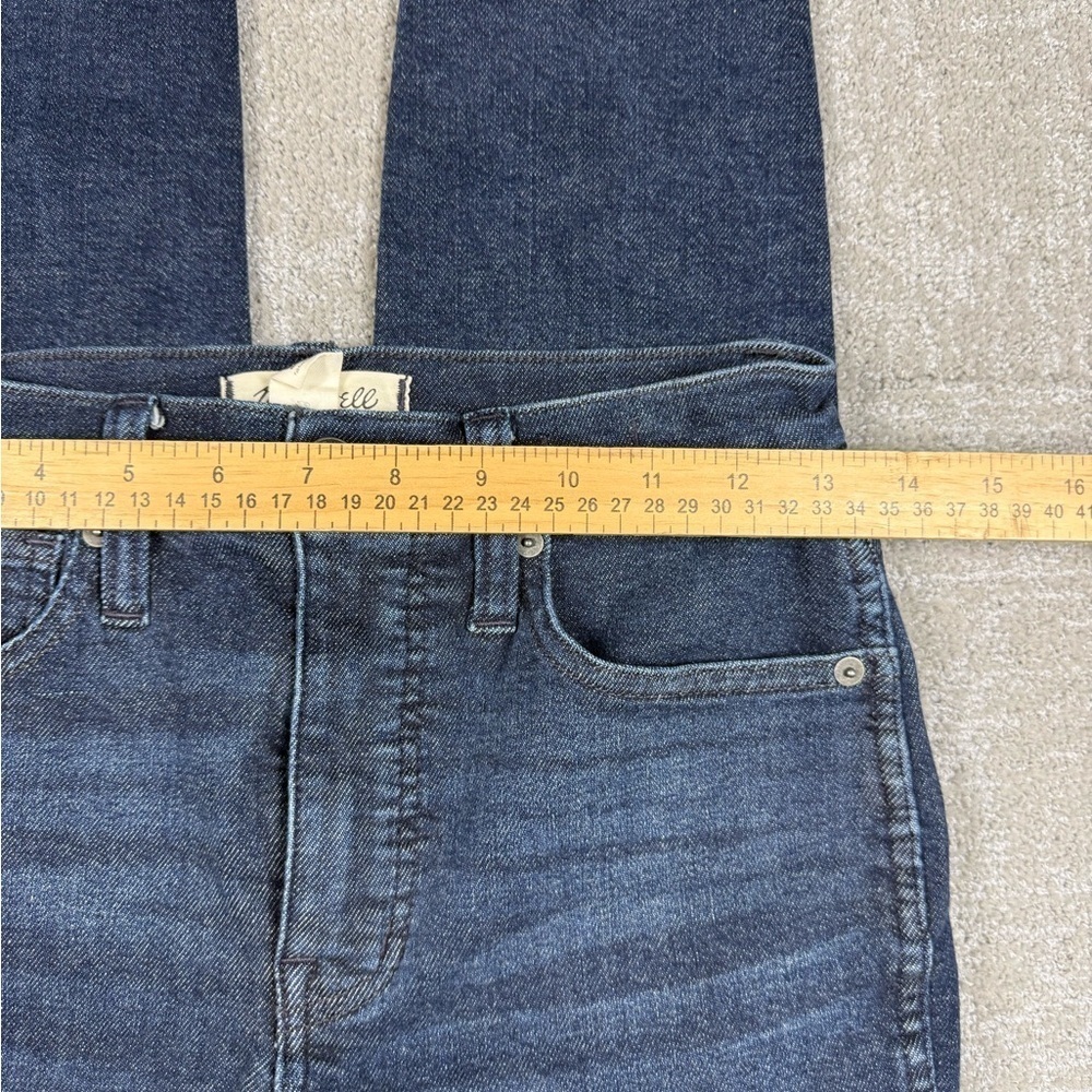 Madewell 10in High Rise Skinny Blue Jean Womens Size 25 - Picture 2 of 8